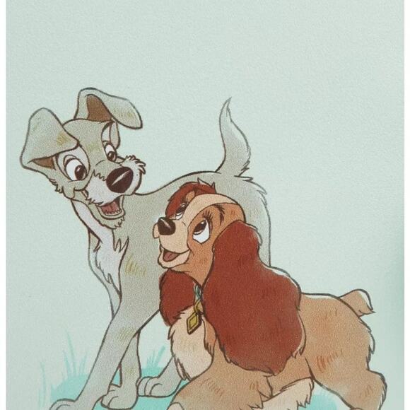 NWT Loungefly Disney Lady And The Tramp Window Kiss Mini Backpack - Picture 4 of 6